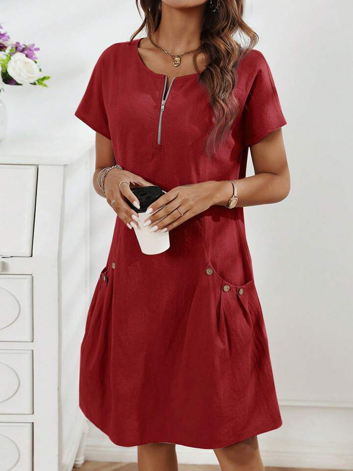 Niva – Luchtige Zomerjurk | 1+1 Tijdelijk Actie