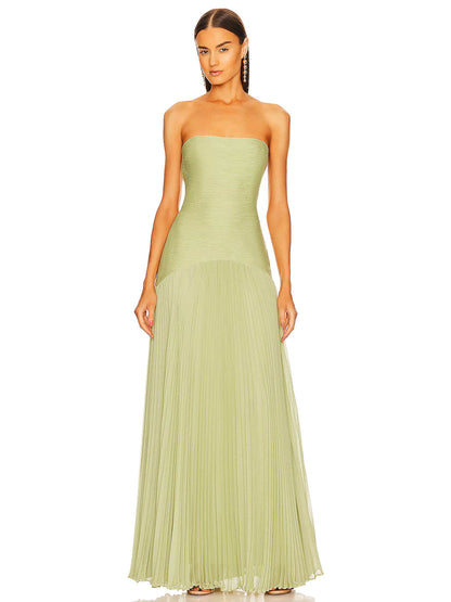 Elysia – Strapless Maxi Dress