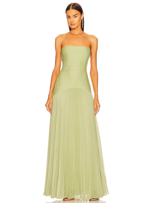 Elysia – Strapless Maxi Dress