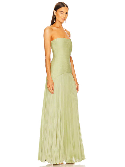 Elysia – Strapless Maxi Dress