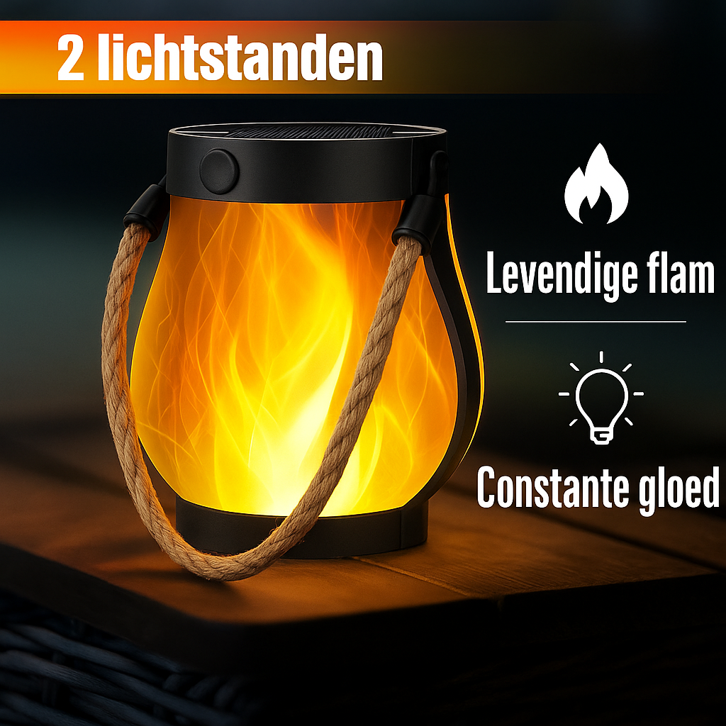 Draadloze Sfeerlamp met Vlam Effect