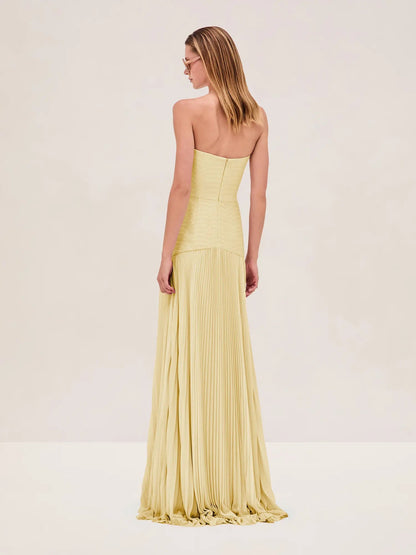 Elysia – Strapless Maxi Dress