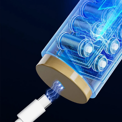 4-in-1 Draadloze Mini Stofzuiger – Krachtig & Oplaadbaar