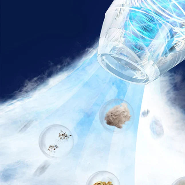 4-in-1 Draadloze Mini Stofzuiger – Krachtig & Oplaadbaar