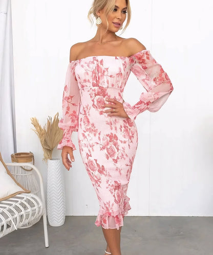 Sofie | Tijdloze Midi-jurk van Satijn | 1+1 Gratis