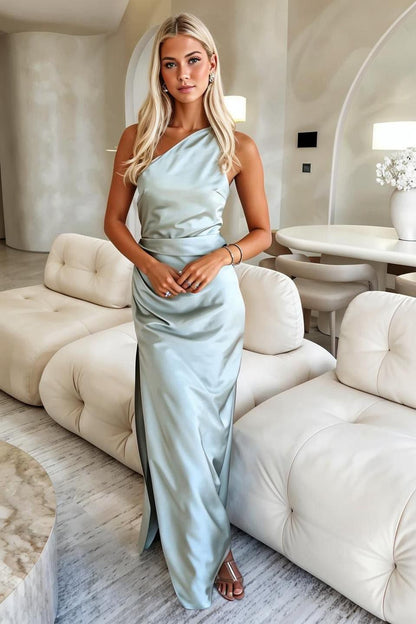 Clodi - Satijnen Maxi-jurk | Tijdelijk actie